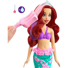 Disney Princess Toys Ariel Mermaid Doll with Colour-Change Hair and Tail