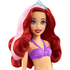 Disney Princess Toys Ariel Mermaid Doll with Colour-Change Hair and Tail