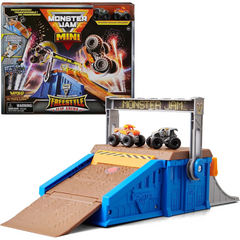 Monster Jam Mini Freestyle Flip Arena Playset