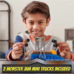 Monster Jam Mini Freestyle Flip Arena Playset