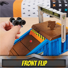 Monster Jam Mini Freestyle Flip Arena Playset