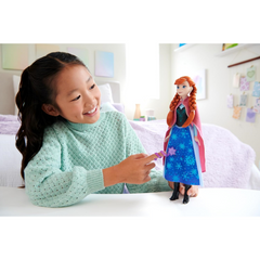 Disney Frozen Anna Doll and Magical Colour-Change Skirt