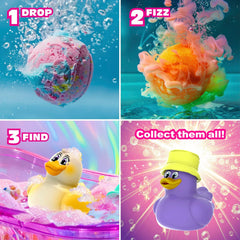 Teeny Weeny Duckeez Duck Fizzle & Find Your Surprises Series 1 Random Blind Box