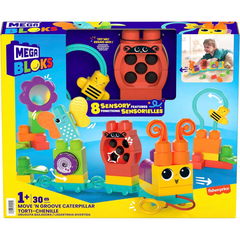 Mega Blocks Building Blocks Toy Move n Groove Caterpillar