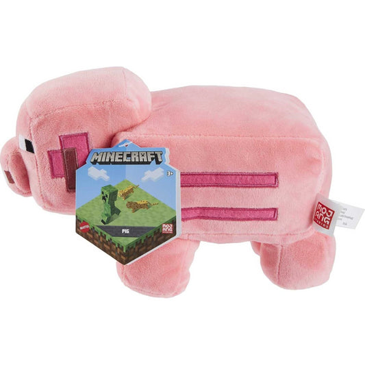 Minecraft Pig 8-Inch Soft Plush Toy Character