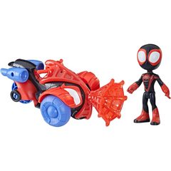 Marvel Spidey and His Amazing Friends Miles Morales Spider-Man Vehicle Set