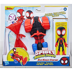 Marvel Spidey and His Amazing Friends Miles Morales Spider-Man Vehicle Set