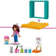 Lego 10795 Gabby’s Dollhouse Crafting with Baby Box Toy Playset