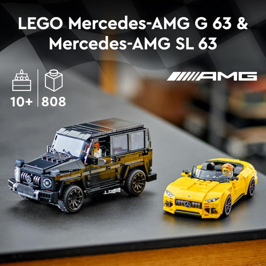 Lego Speed Champions 76924 Mercedes-AMG G63 & Mercedes-AMG SL 63 Car Playset