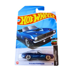 Hot Wheels Die-Cast Vehicle Roadsters Plymouth Barracuda 1970