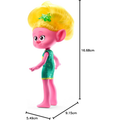 Trolls Band Together Trendsettin Fashion Doll Yellow Hair - Viva