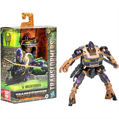 Transformers Rise Of The Beasts Nightbird Deluxe Class 5-Inch Action Figure