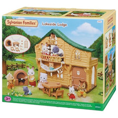 Sylvanian Families 5451 Lakeside Lodge Log Cabin