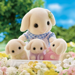 Sylvanian Families - Flora Rabbit Family of 4 Dolls