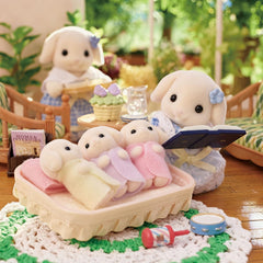 Sylvanian Families - Flora Rabbit Family of 4 Dolls