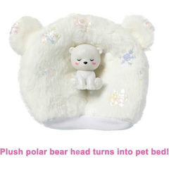 Barbie Cutie Reveal Doll 10 Surprises Winter Snowflake Series - Polar Bear