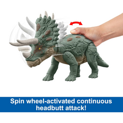 Jurassic World Gigantic Tracker Triceratops Dinosaur Action Figure