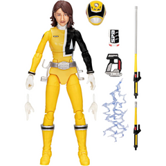 Power Rangers Lightning Collection S.P.D. Yellow Ranger 6-Inch Action Figure