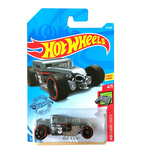 Hot Wheels Die-Cast Vehicle Bone Shaker Grey