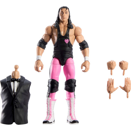 WWE Bret Hit Man Hart Wrestlemania Vegas Elite Collection Action Figure