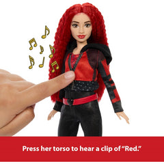 Disney Descendants Singing Red The Rise Of Red Posable Doll