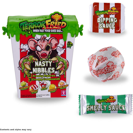 Terror Fried When Fast Food Goes Bad Nasty Nibbles Pack of 5 Figures