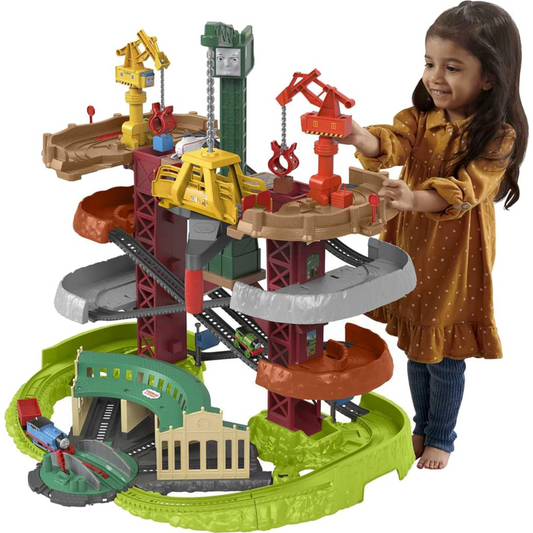 Thomas And Friends Trains & Cranes Super Tower