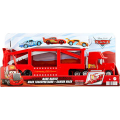 Disney Pixar Cars Mack Hauler 13-Inch Toy Transporter Truck with Ramp & Storage