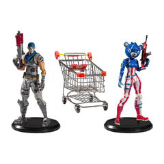 Fortnite Shopping Cart Pack W/Fireworks Action Figure 2-Pack 10591