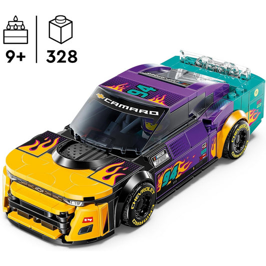 Lego Speed Champions 76935 NASCAR Next Gen Chevrolet Camaro ZL1 Race Car Playset