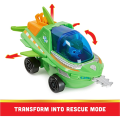 Paw Patrol Aqua Pups Rocky's Transforming Sawfish Vehicle Playset