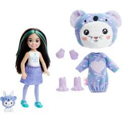 Barbie Cutie Reveal Chelsea Doll Animal Series - Bunny Koala Costume