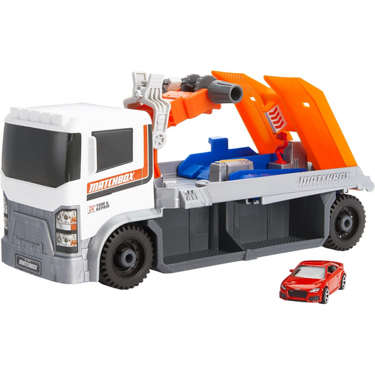 Matchbox Action Drivers Tow & Repair Truck & 1:64 Audi TT