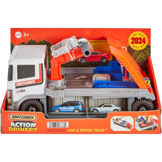 Matchbox Action Drivers Tow & Repair Truck & 1:64 Audi TT