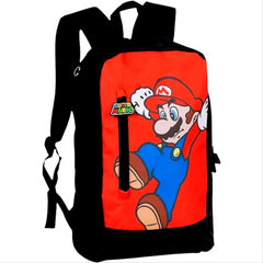 Mario Backpack Super Mario Bros Twin Compartment Rucksack