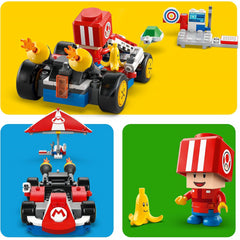 Lego Super Mario 72032 Standard Kart Toad Character Figure Construction Playset