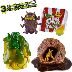 Terror Fried When Fast Food Goes Bad Oozze Burger Pack of 3 Figures