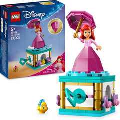 Lego Disney 43259 Twirling Ariel & 2 Mini Dolls Construction Playset