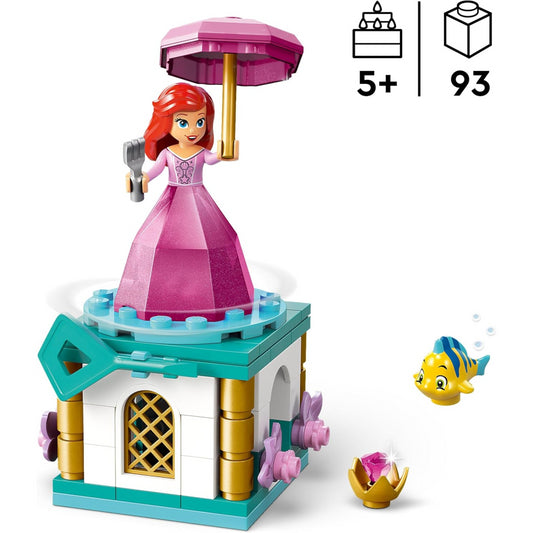 Lego Disney 43259 Twirling Ariel & 2 Mini Dolls Construction Playset