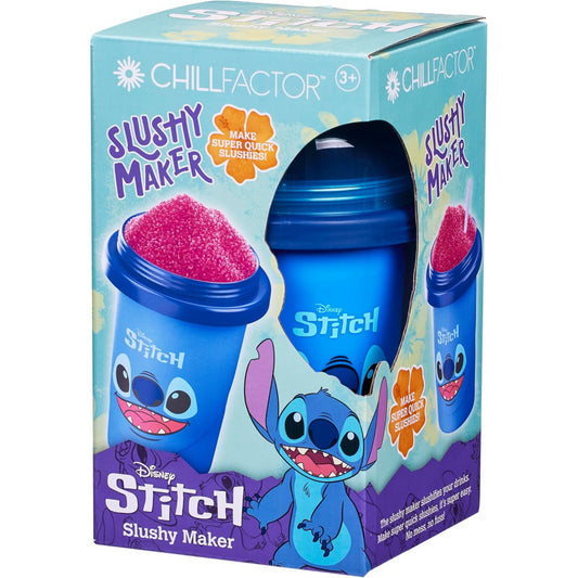 Chillfactor Reusable Home Made Slushy Maker - Disney Stitch Character