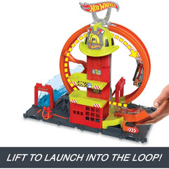 Hot Wheels City with 1 Toy Car Elevator Playset