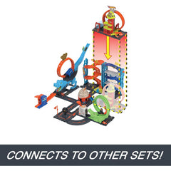 Hot Wheels City with 1 Toy Car Elevator Playset