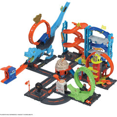 Hot Wheels City with 1 Toy Car Elevator Playset