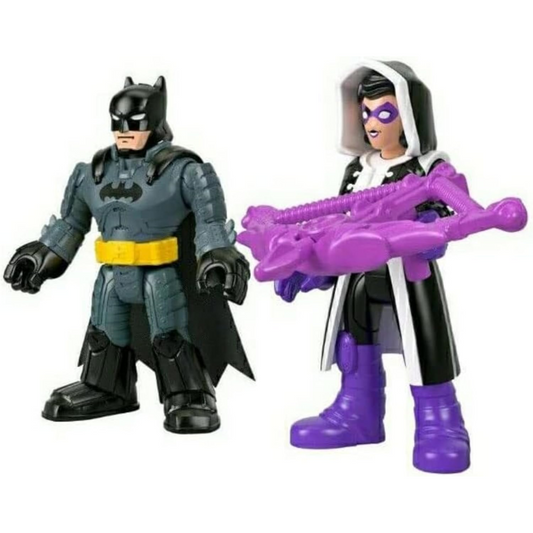 Imaginext DC Super Friends Batman & Huntress Action Figures