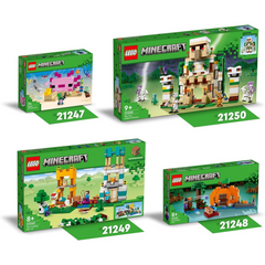 Lego Minecraft 21248 The Pumpkin Farm Buildable Playset