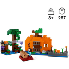 Lego Minecraft 21248 The Pumpkin Farm Buildable Playset