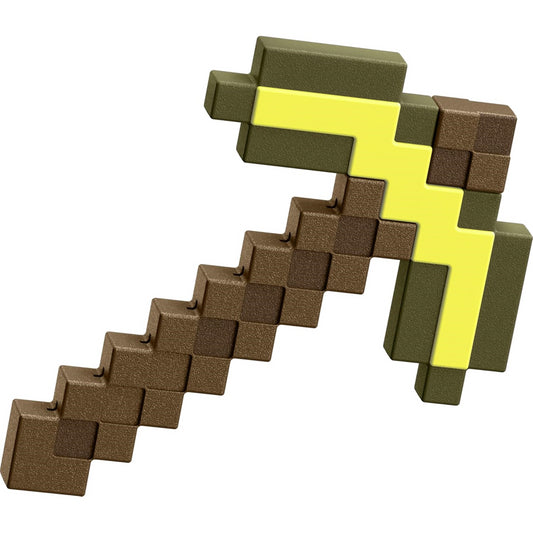 Minecraft Roleplay Weapon Gold Pickaxe Battle Toy