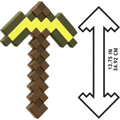 Minecraft Roleplay Weapon Gold Pickaxe Battle Toy