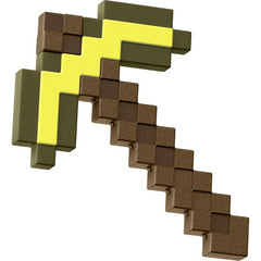 Minecraft Roleplay Weapon Gold Pickaxe Battle Toy