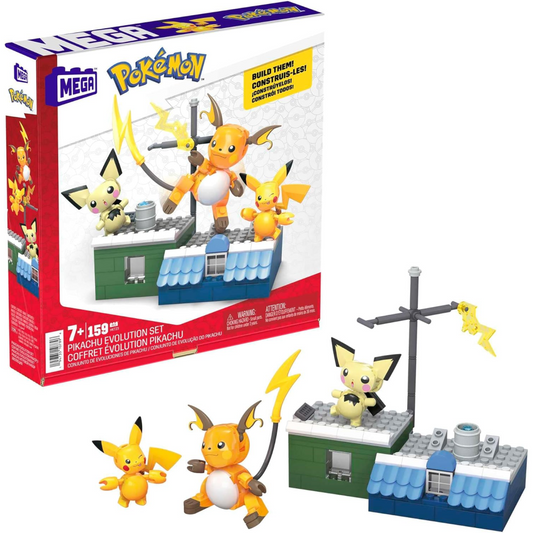 Pokemon Mega Pikachu Evolution Construction Set 160 pcs